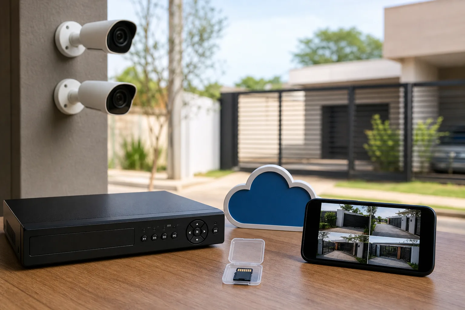 DVR, nuvem ou cartão: onde guardar imagens de câmeras