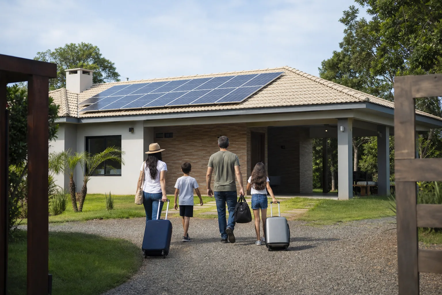 Energia solar para segunda residência: como dimensionar um consumo irregular