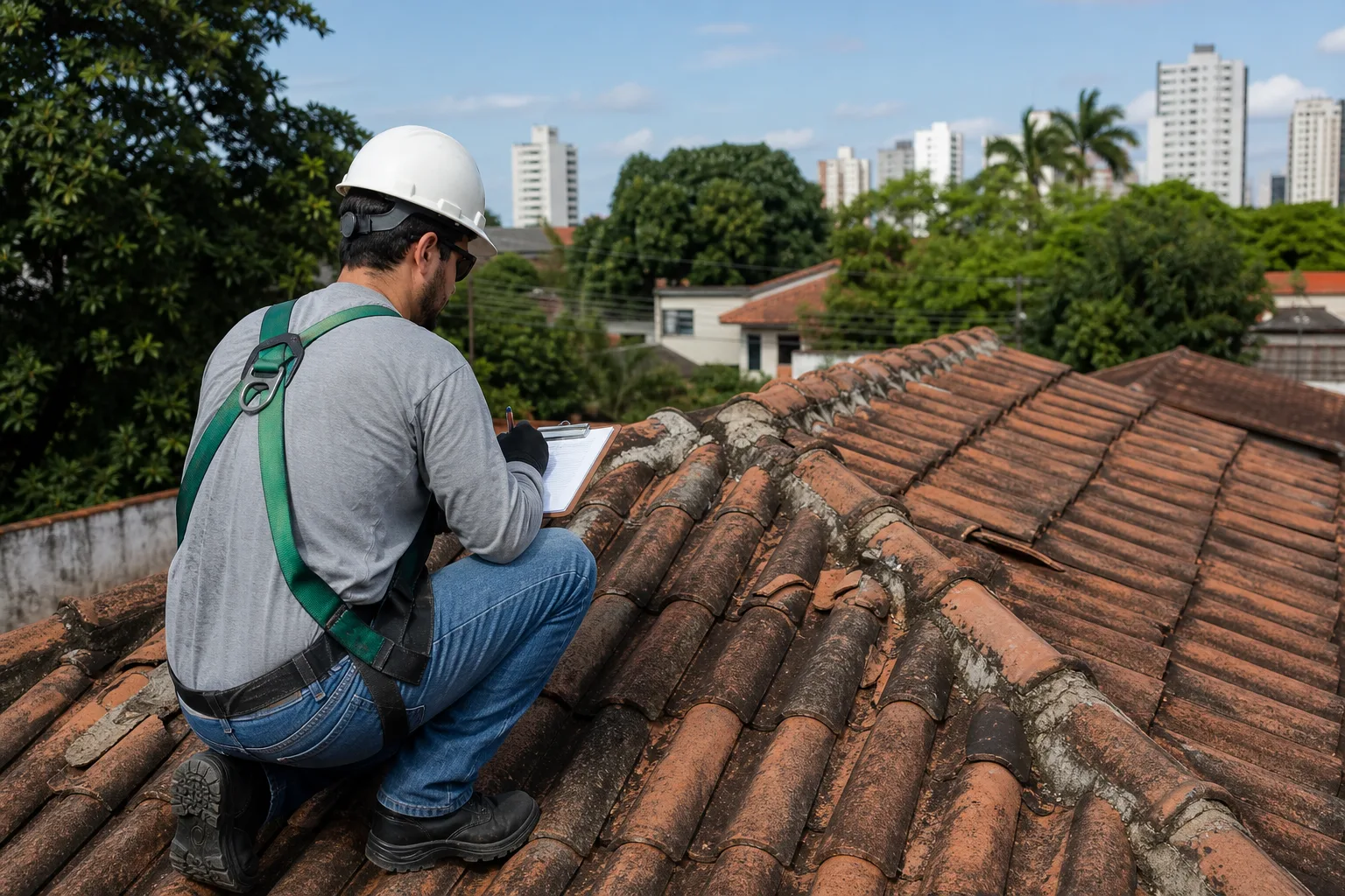 Instalação de energia solar em telhado antigo: o que avaliar antes