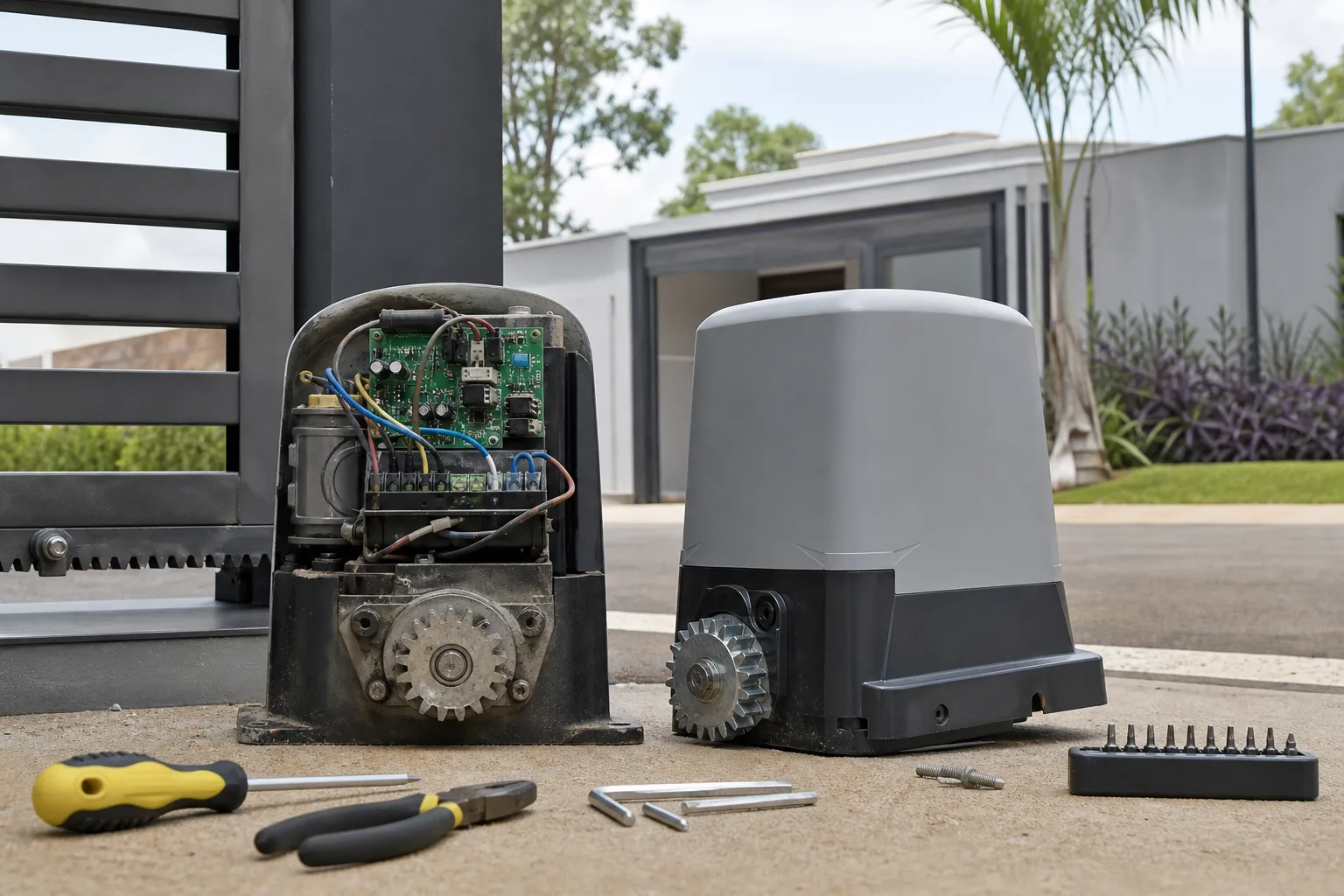 Motor de portão: consertar ou trocar?